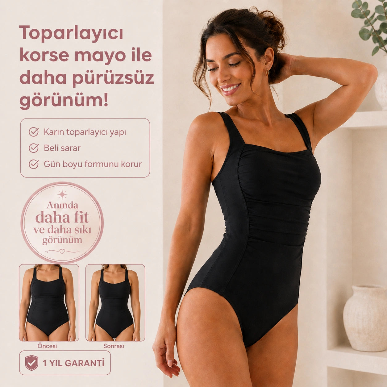 Ravina Toparlayıcı Mayo - Vücudunun En İyi Halini Keşfet.