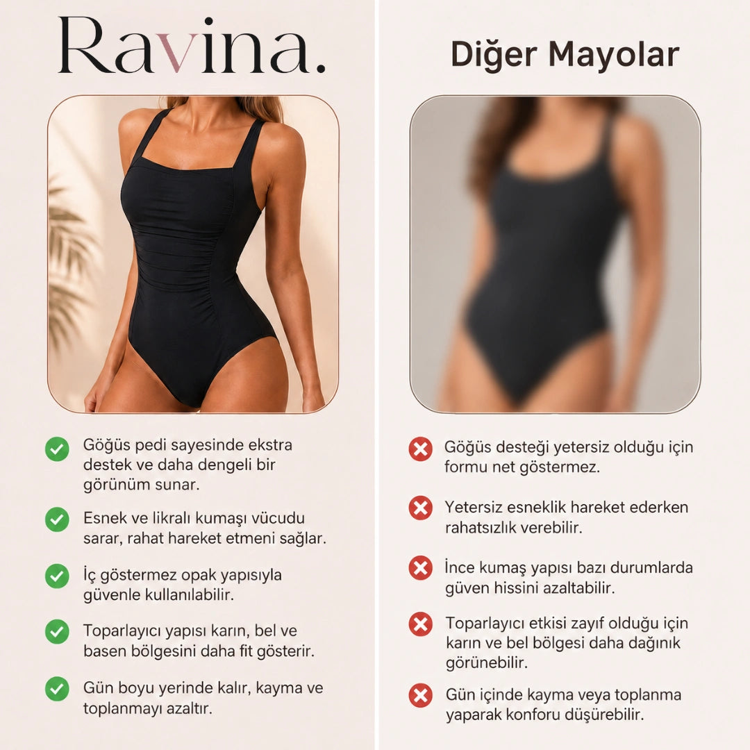 Ravina Toparlayıcı Mayo - Vücudunun En İyi Halini Keşfet.